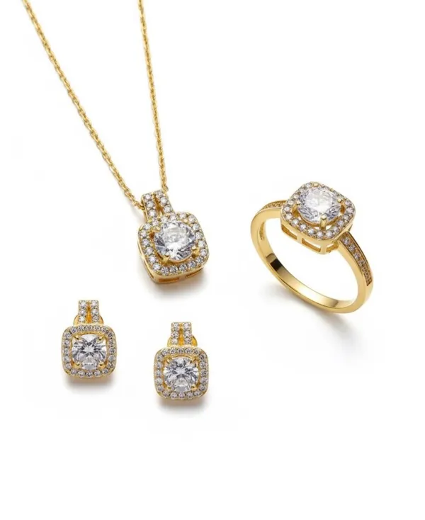 Gold_With_Diamonds_Starlight_Glamour_Set_For_Women